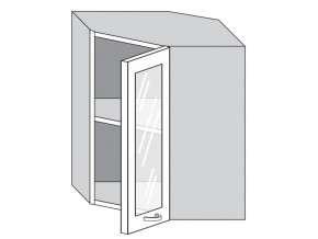 1.60.3у Шкаф настенный (h=720) угловой на 600мм со стекл. дверцей в Югорске - yugorsk.магазин96.com | фото