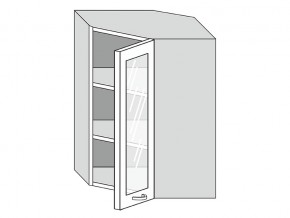 19.60.3у Шкаф настенный (h=913) угловой на 600мм со стекл. дверцей в Югорске - yugorsk.магазин96.com | фото