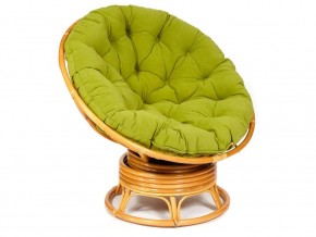 Кресло-качалка Papasan w 23/01 B с подушкой Honey, флок Олива в Югорске - yugorsk.магазин96.com | фото