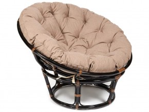 Кресло Papasan 23/01 W с подушкой Antique brown, экошерсть Коричневый в Югорске - yugorsk.магазин96.com | фото