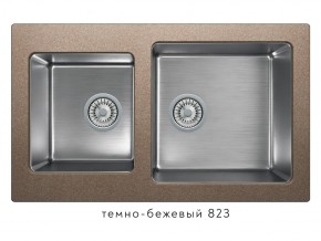 Мойка комбинированная Tolero twist TTS-840 Темно-бежевый 823 в Югорске - yugorsk.магазин96.com | фото