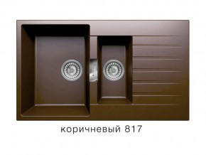 Мойка кварцевая Tolero Loft TL-860 Коричневый 817 в Югорске - yugorsk.магазин96.com | фото