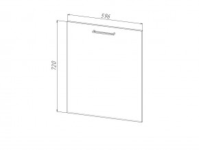 П 60 Комплект для посудомоечной машины 600 мм (цоколь + фасад) ЛДСП в Югорске - yugorsk.магазин96.com | фото