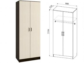 Шкаф 2 двери Ронда ШКР800.1 венге/дуб белфорт в Югорске - yugorsk.магазин96.com | фото